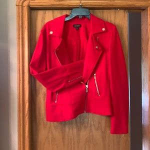 Cute red jacket! Never been worn.